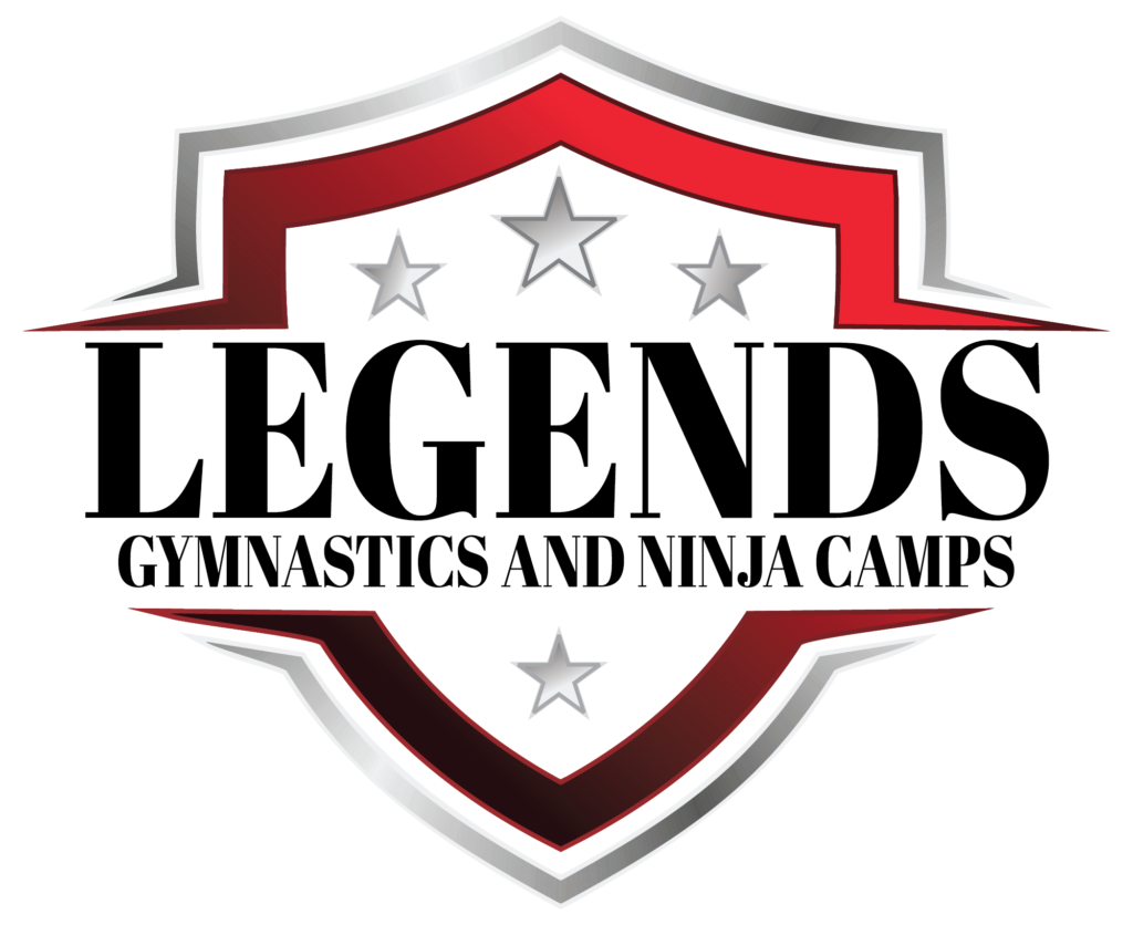 Legends Gymnastics and Ninja Camps logo